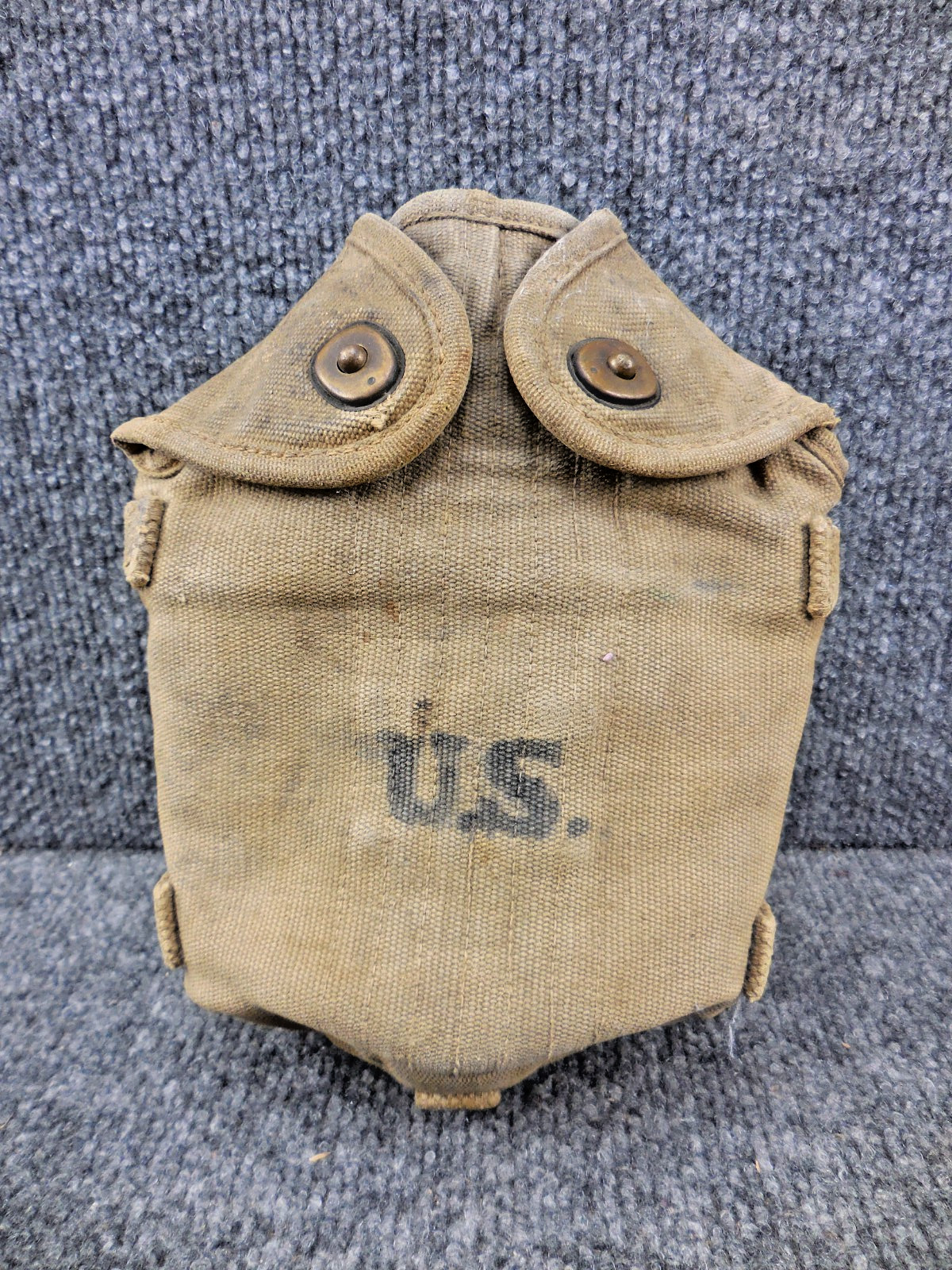 Vintage Pre WWII Jeff Q.M.D 1933 Canteen Cover US Military