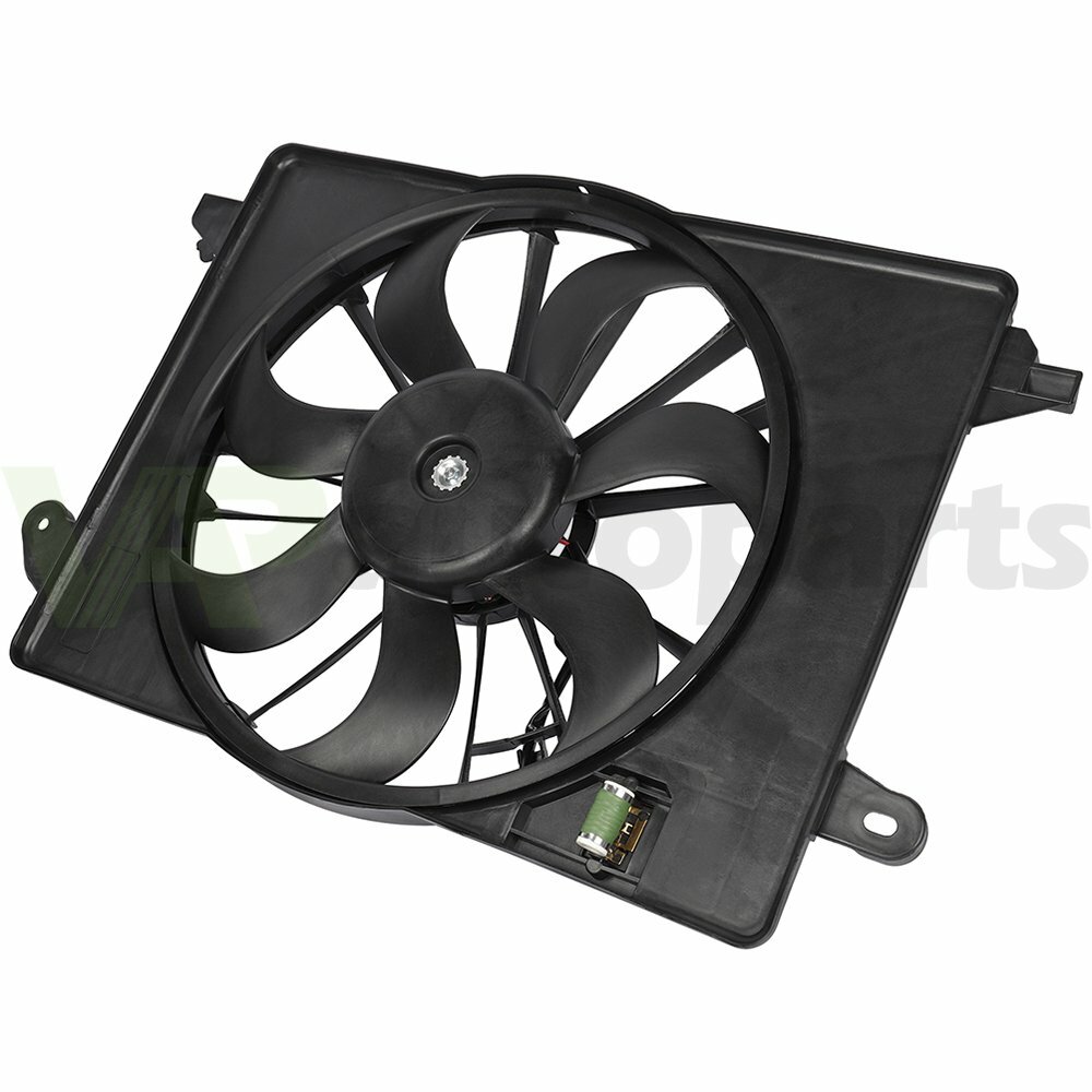 Radiator Cooling Fan Assembly For 2009-17 Dodge Charger Challenger Chrysler 300