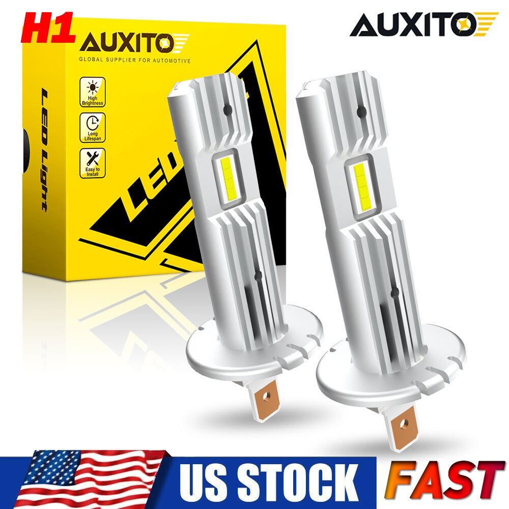 AUXITO H1 LED Headlight Bulb Conversion Kit High Low Beam Lamp 6500K Super White