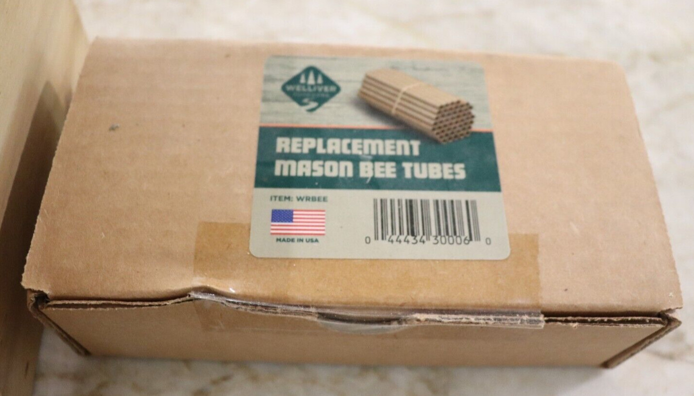 Welliver Outdoors Mason Bee Tube Qty: 50 Refill NEW