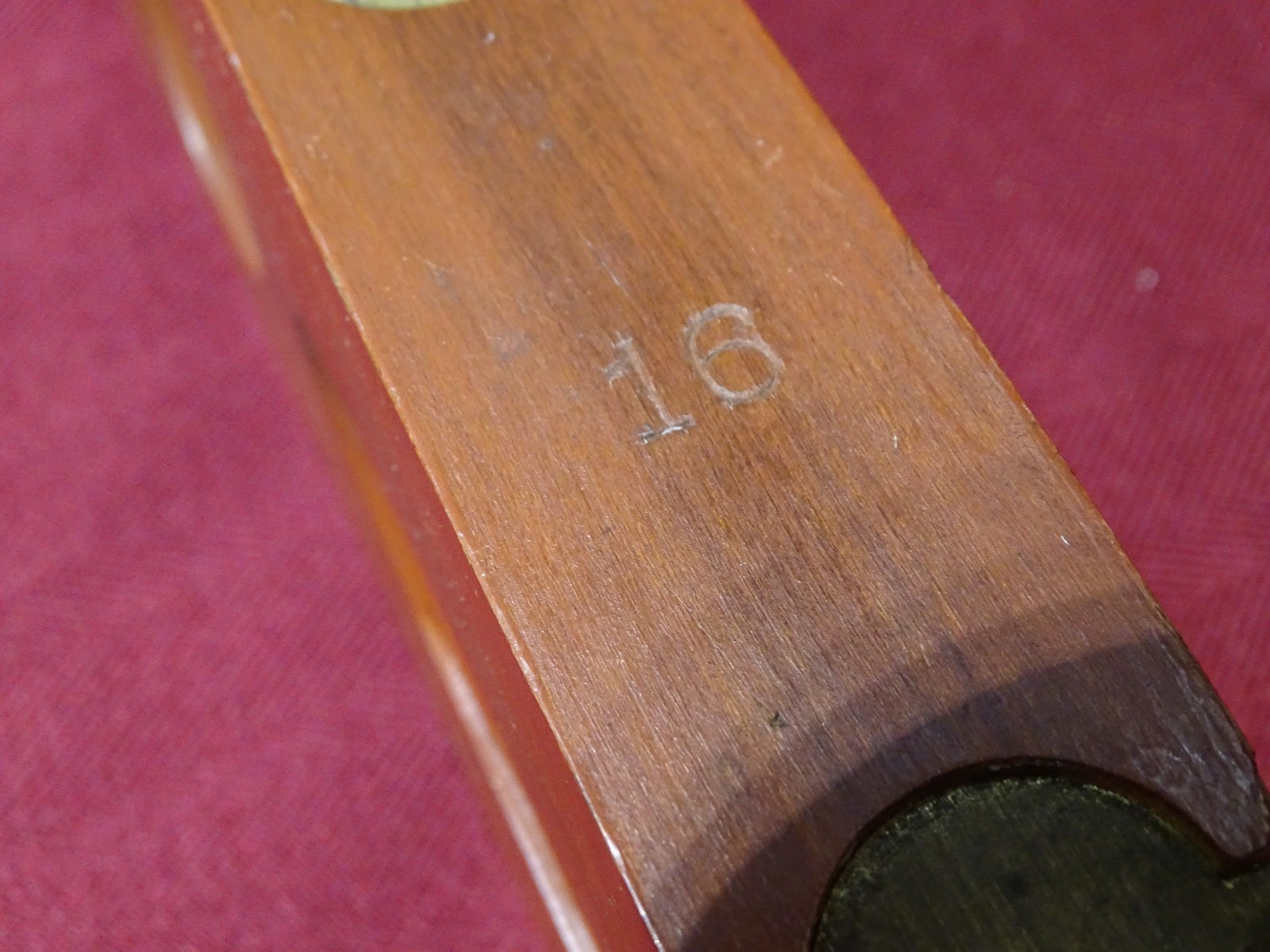 Disston 28" Plumb and Level No. 16 Adjustable, Original Finish, Paper Label