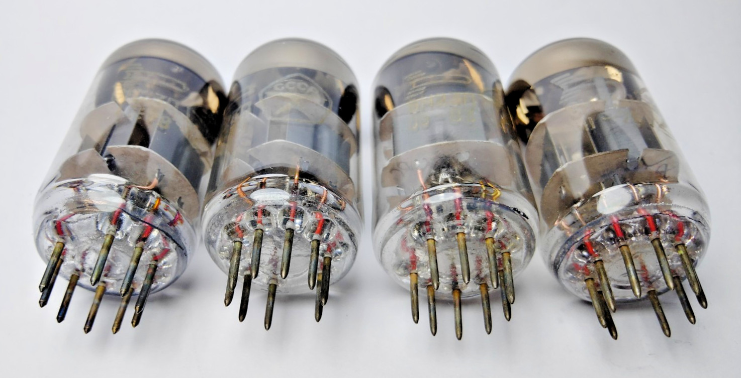 4 pcs NEW 6N23P / ECC88/6DJ8 Voshod tubes Matched Quad
