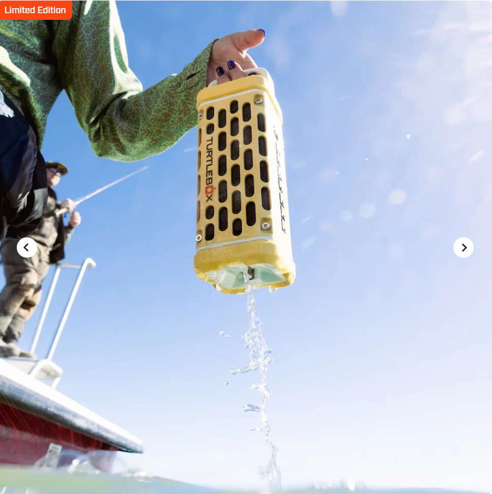 Turtlebox Ranger Loud Outdoor Bluetooth Speaker Yellow – Limited Edition NEW