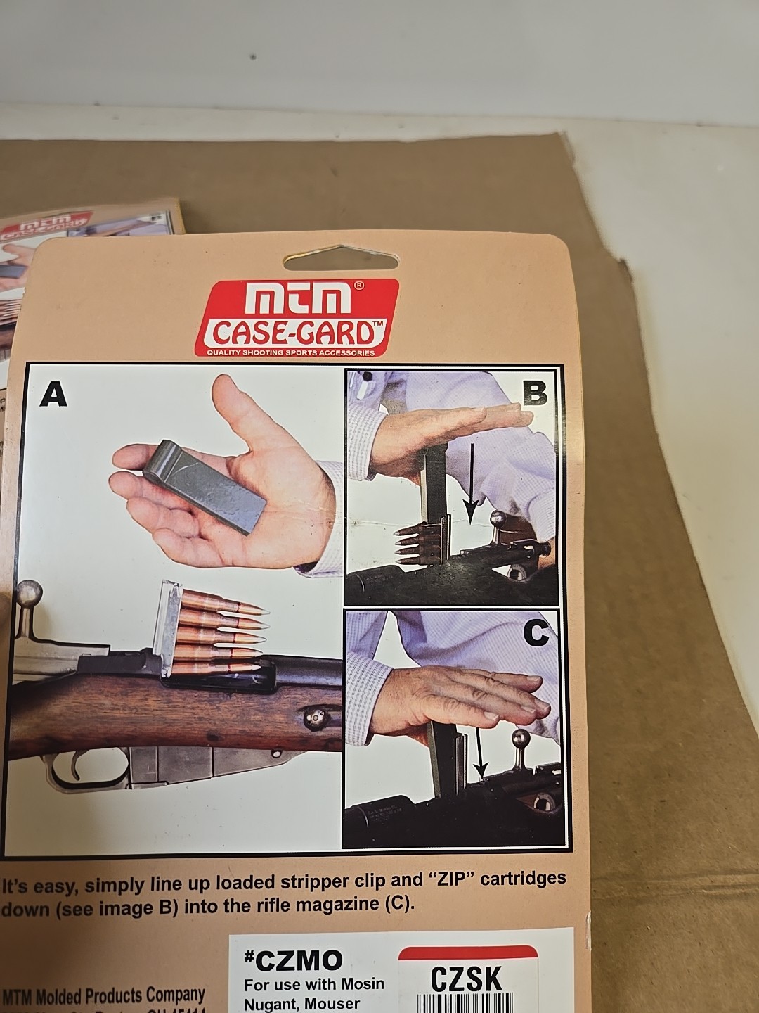 2x MTM Case-Gard CZSK Stripper Zip Ammo Loader - For SKS