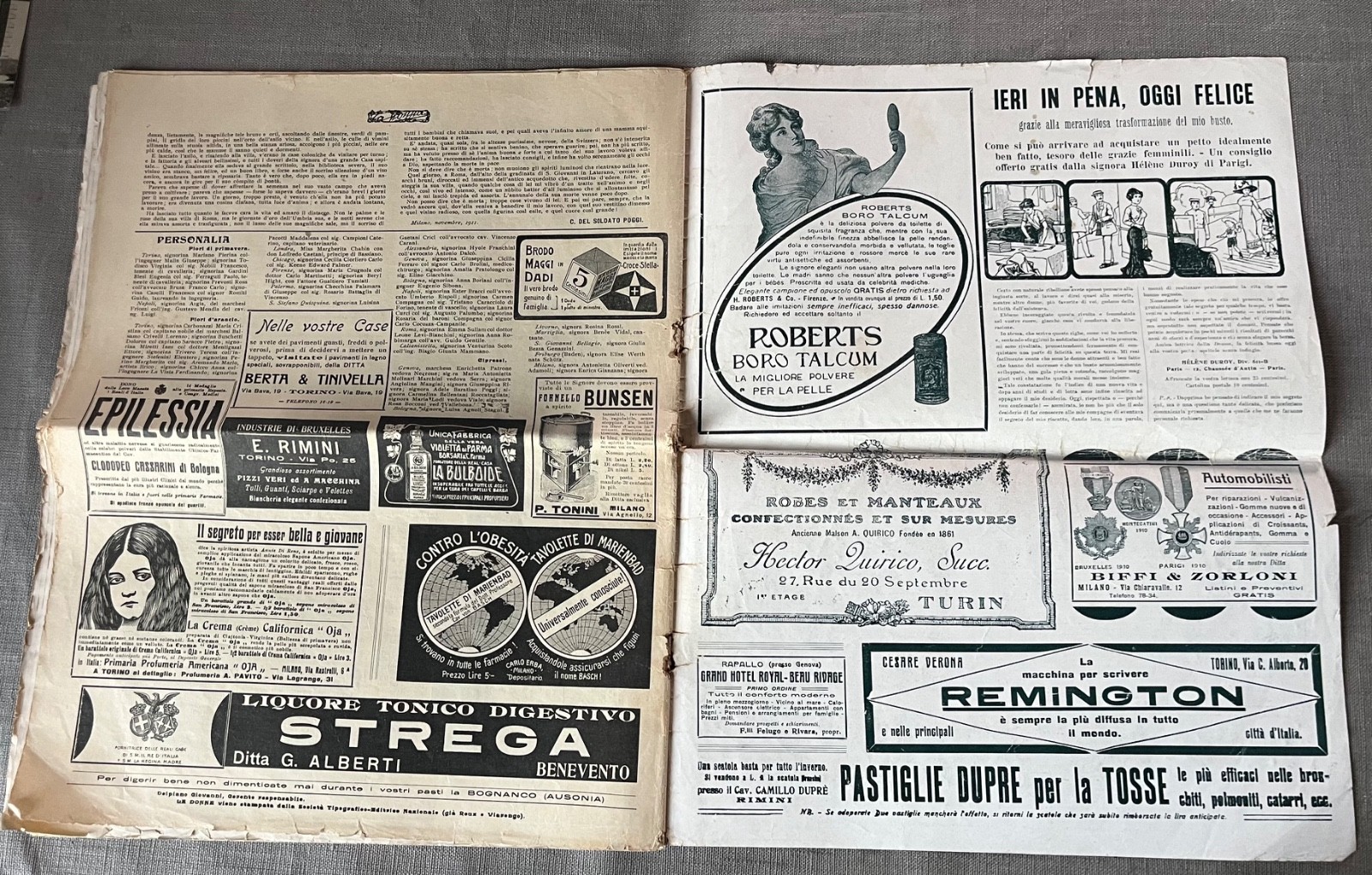 La Donna - La Tribuna newspaper magazine - November 1911 - The new China