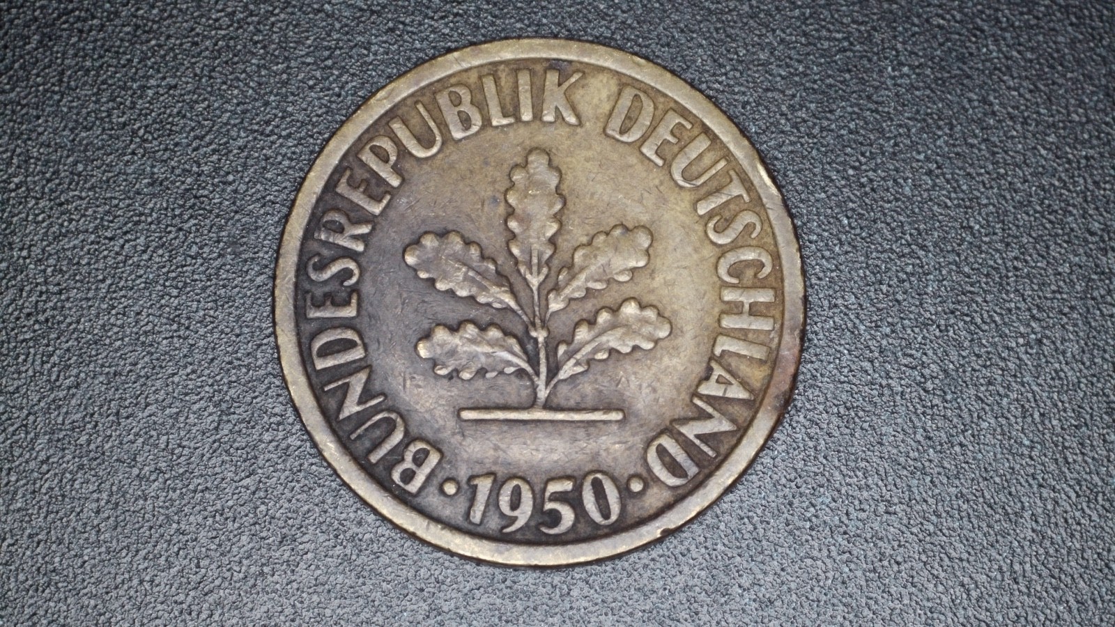 Germany 1950 10 Pfennig Federal Republic of Germany (Bundesrepublik Deutschland)