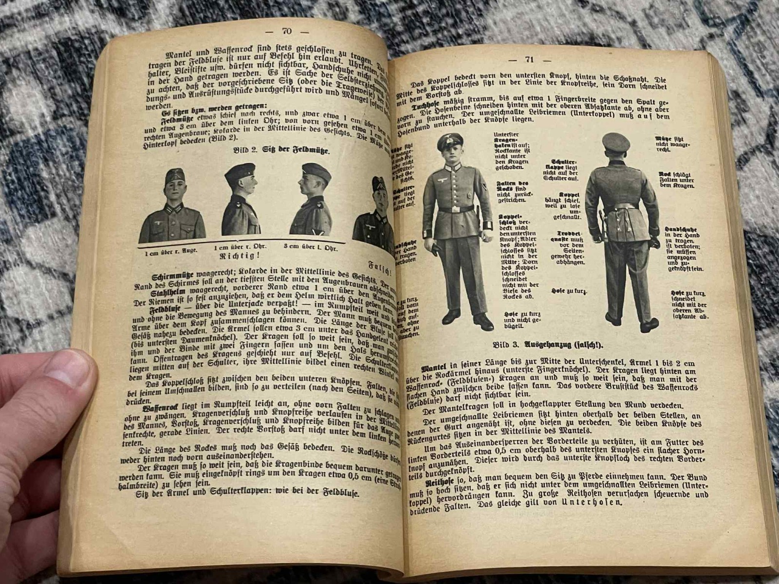 WW2 WWII German Army Military Wehrmacht Heer Infantry Training Guide Book