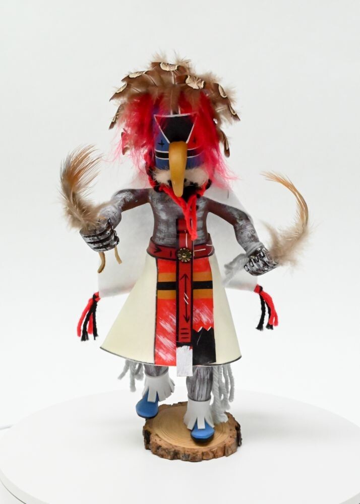 Navajo Ahola Kachina / Katsina Doll, Hand Carved by Spencer