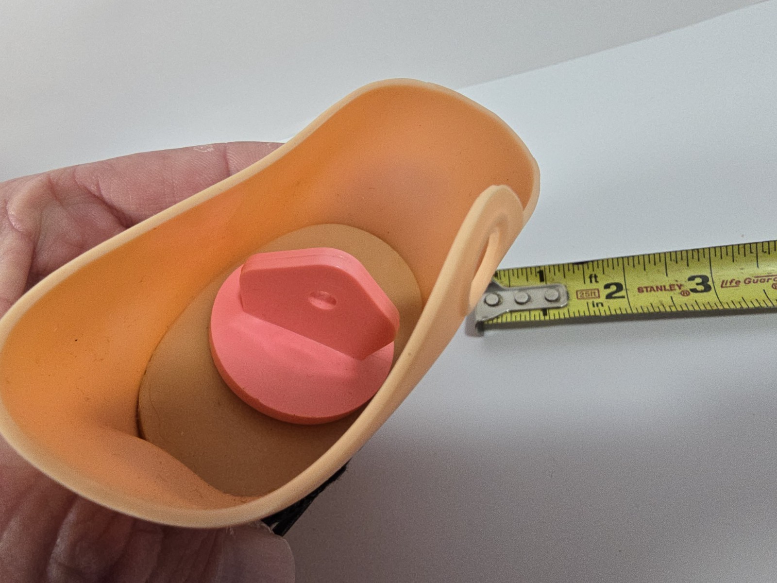 Rare Vintage 1973 Poynter Huggin Rubber Hot Water Bottle Novelty Removable Bra