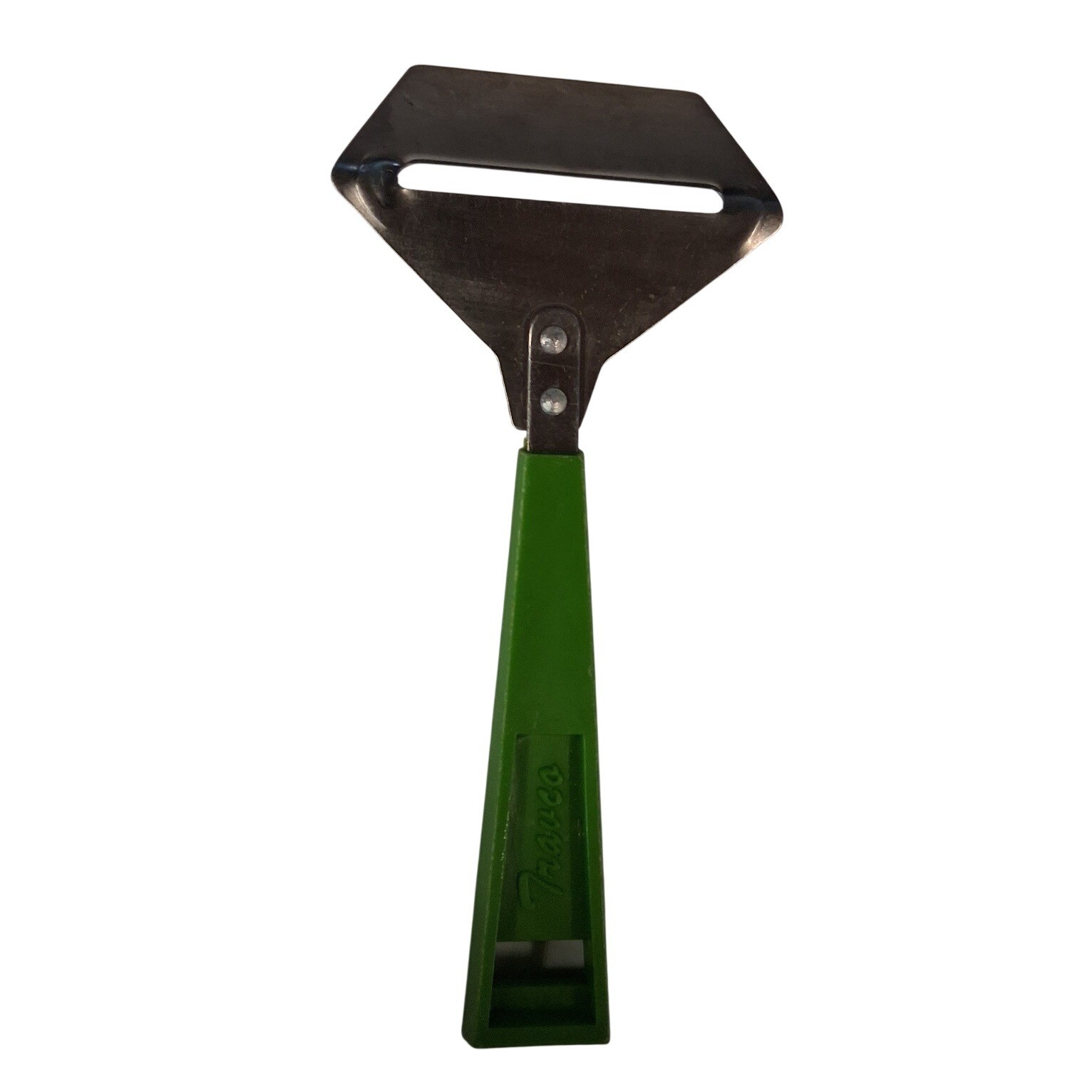 Vintage Travco Flower Power Daisy Green Cheese Slicer GUC