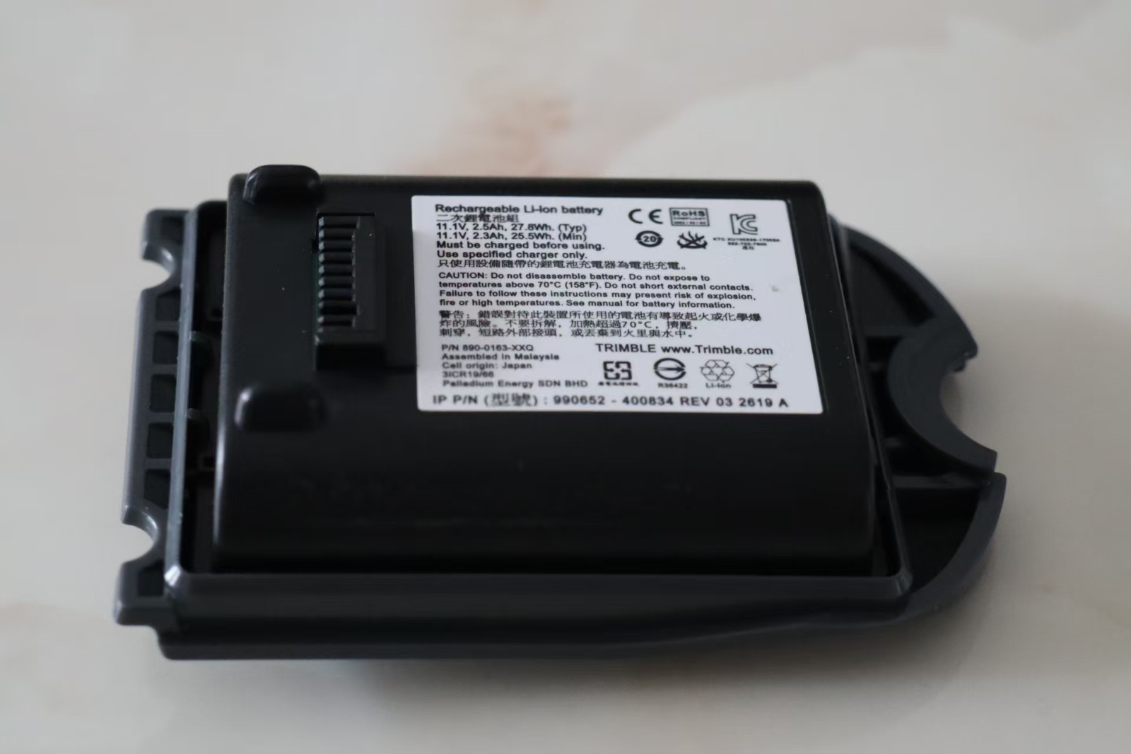 TRIMBLE TSC3 BATTERY FOR TRIMBLE TSC3 TDS RANGER 3 DATA COLLECTOR SERIES SPECTRA