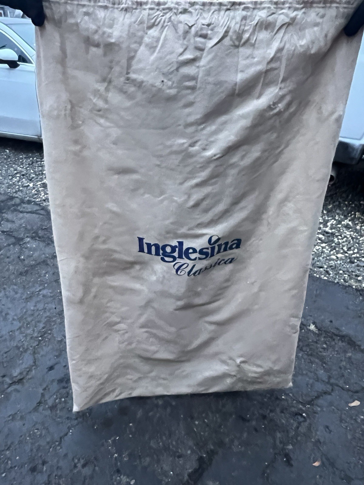 Inglesina Classics Pram Baby Stroller with Basket and Storage Basket In White