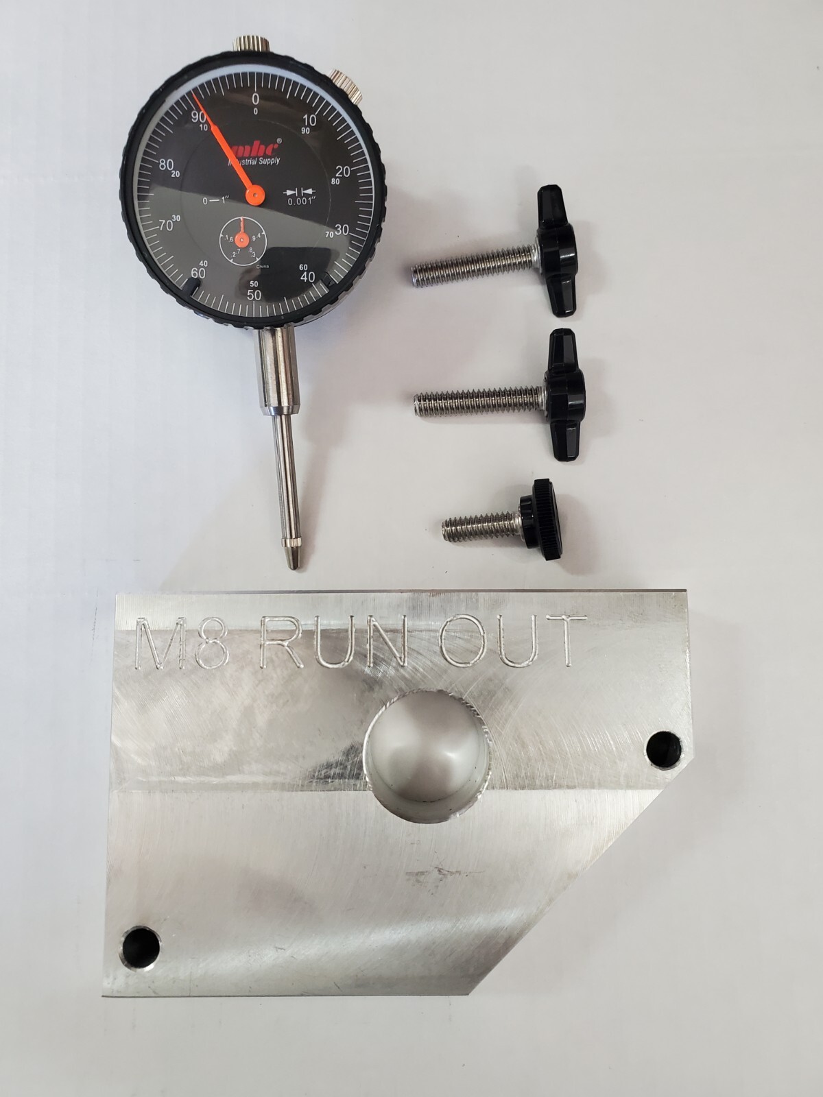 Harley Milwaukee 8 Pinion Shaft Run out, Gear Drive Backlash Tool, M8 USA Made