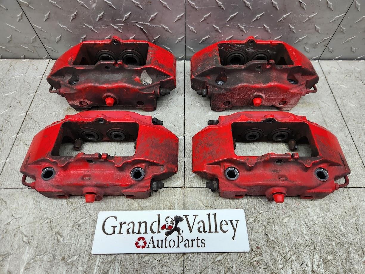 2000-2012 Porsche Boxster S 986 Brembo Brake Caliper SET Red *BARE* 97k OEM