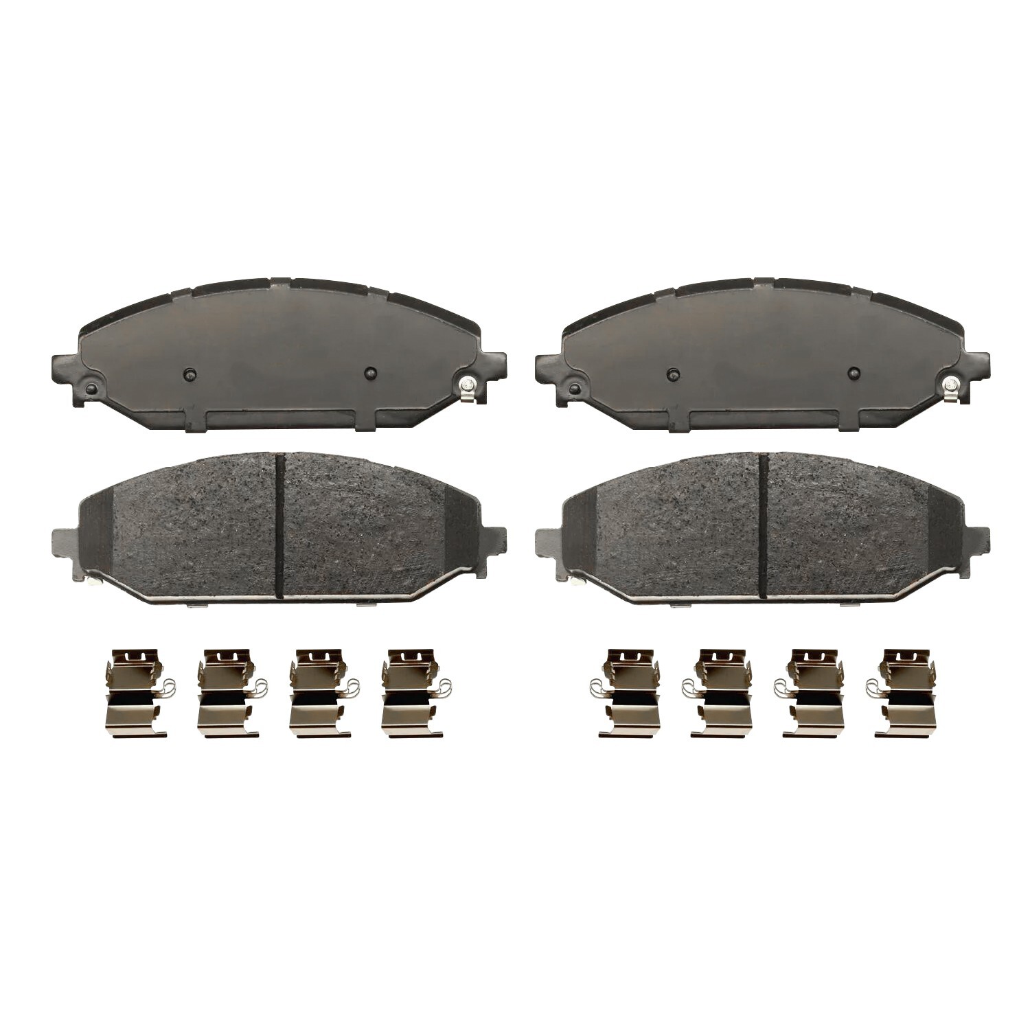 Front Rear Drilled Brake Rotors and Ceramic Brake Pads for 2019 - 2023 Ram 1500