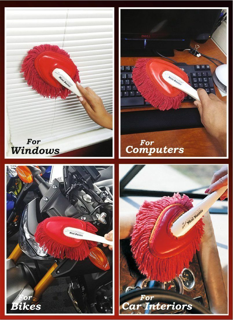 The Original California Mini Car Duster Parafin Wax Treated for Home and Auto