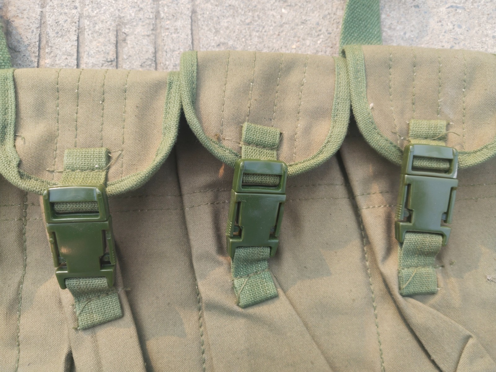 RARE SR Buckle 7.62 Mag Ammo Pouch Chinese Military Type 81 Chest Rig Bandolier