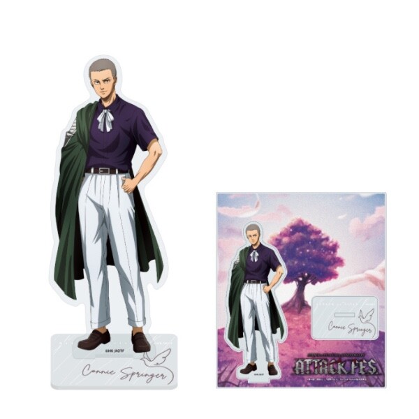 Anime Attack on Titan Standing Sign Figure Model Cosplay Desktop Decor Gifts