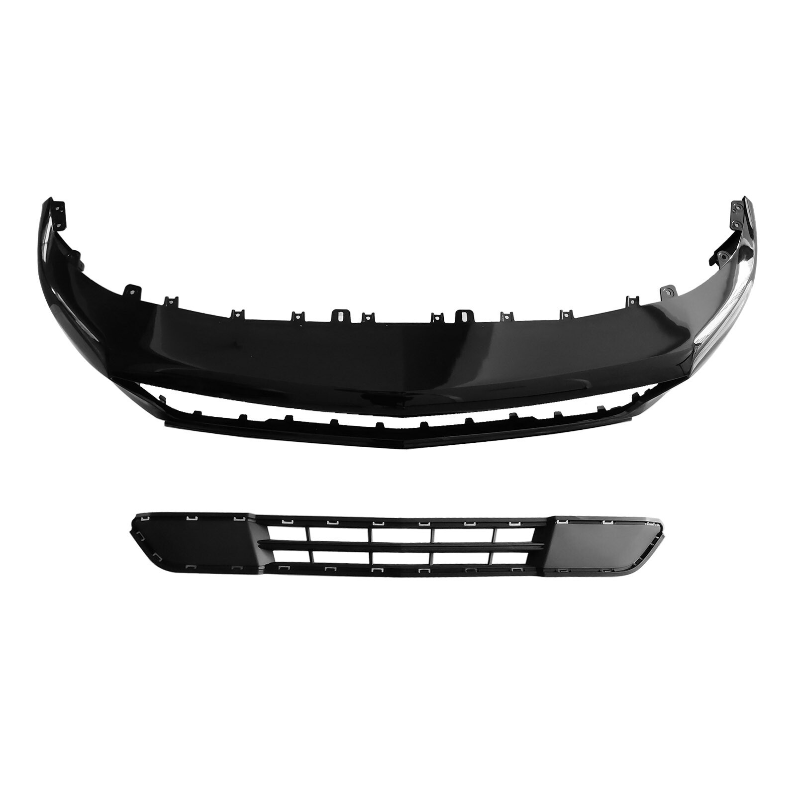 Front Bumper Cover Grille Assembly Fit For 2019 2020 2021 2022 Chevy Blazer RS