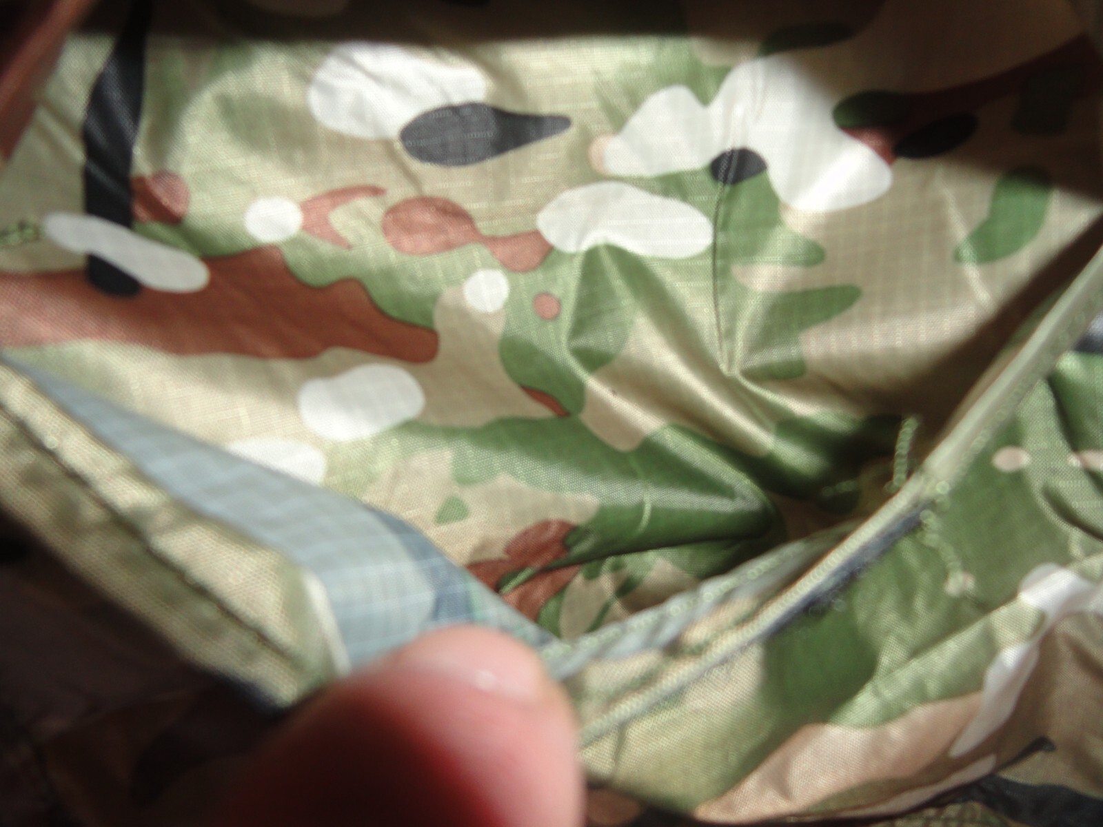 NEW WATERPROOF OCP SCORPION MILITARY PONCHO WET WEATHER SHELTER HALF