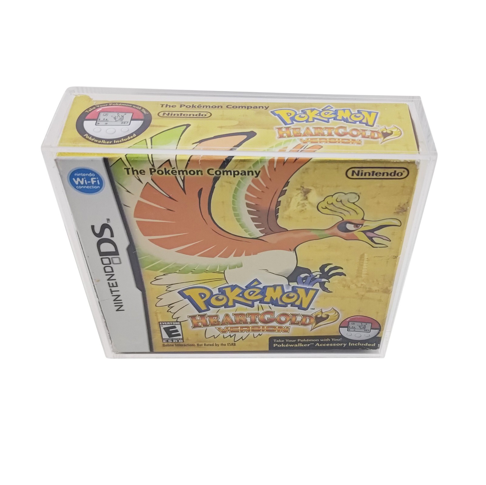 Display Case & Box Protector for Pokemon Heartgold / Soulsilver NTSC Only