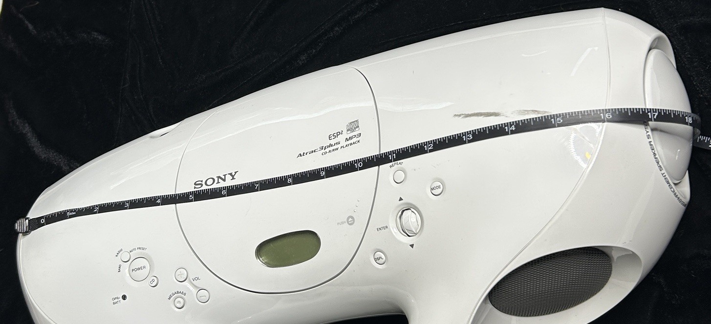 Sony BOOM BOX ZS-XN30 Personal Audio System CD Player Radio Tested READ Descript