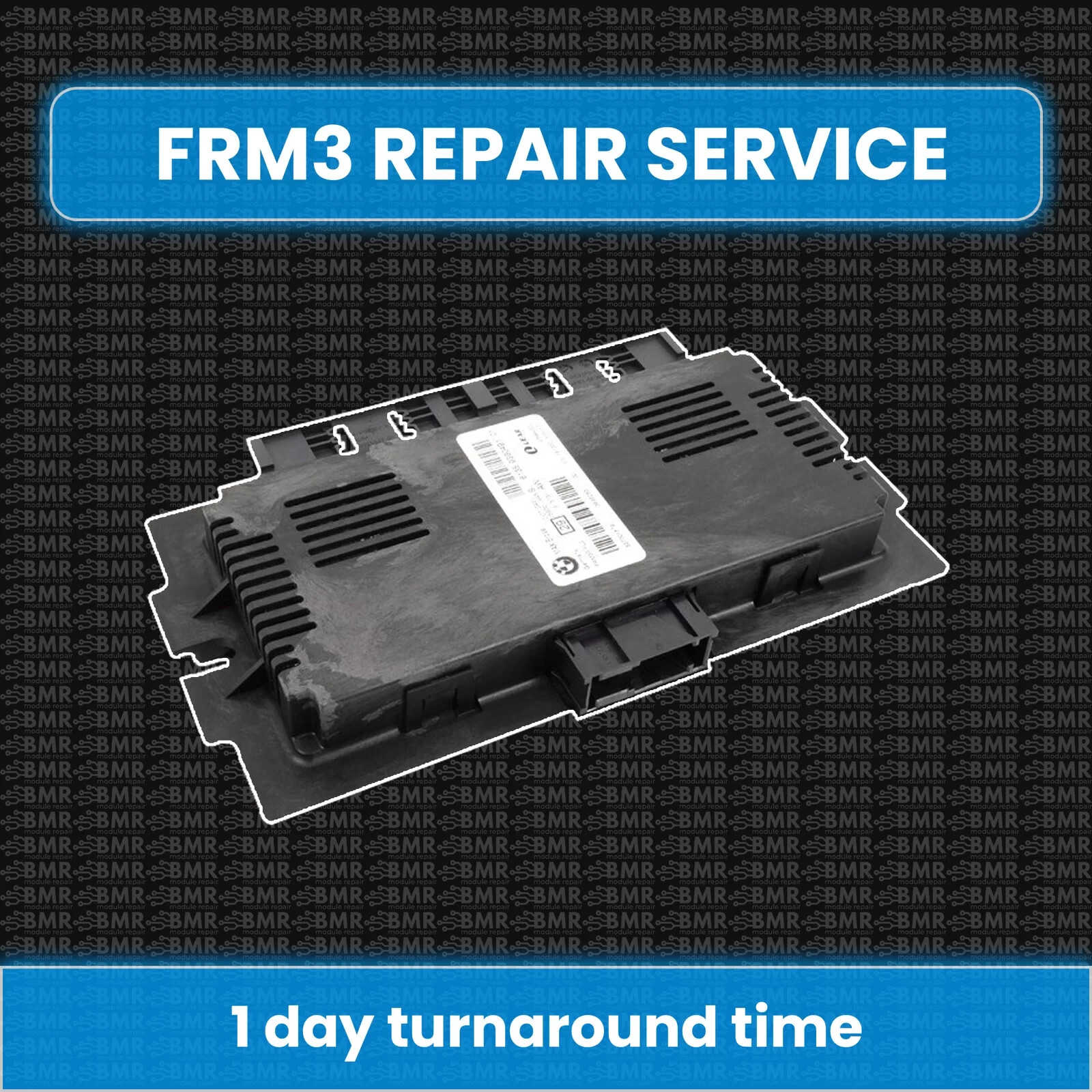 BMW FRM3 FOOTWELL LIGHT CONTROL MODULE REPAIR SERVICE 🚀 CODED PLUG N PLAY 🚀