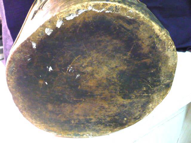 ANTIQUE AMERICAN SOUTHWESTERN NAVAJO OR PUEBLO INDIAN DRUM