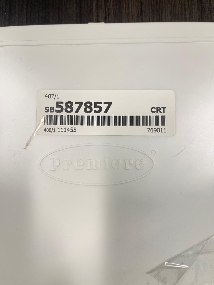 USED PREMIERE MICROSCOPE SLIDE BOX CASE STORAGE HOLDS 100 SLIDES(G)