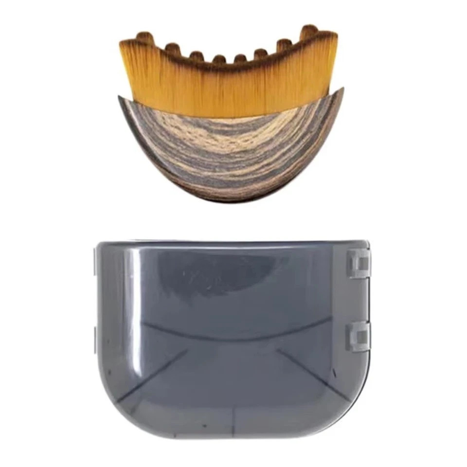 New Lymphatic Contour Face Brush, Dry Brushing Face Brush, Lymphatic Drainage