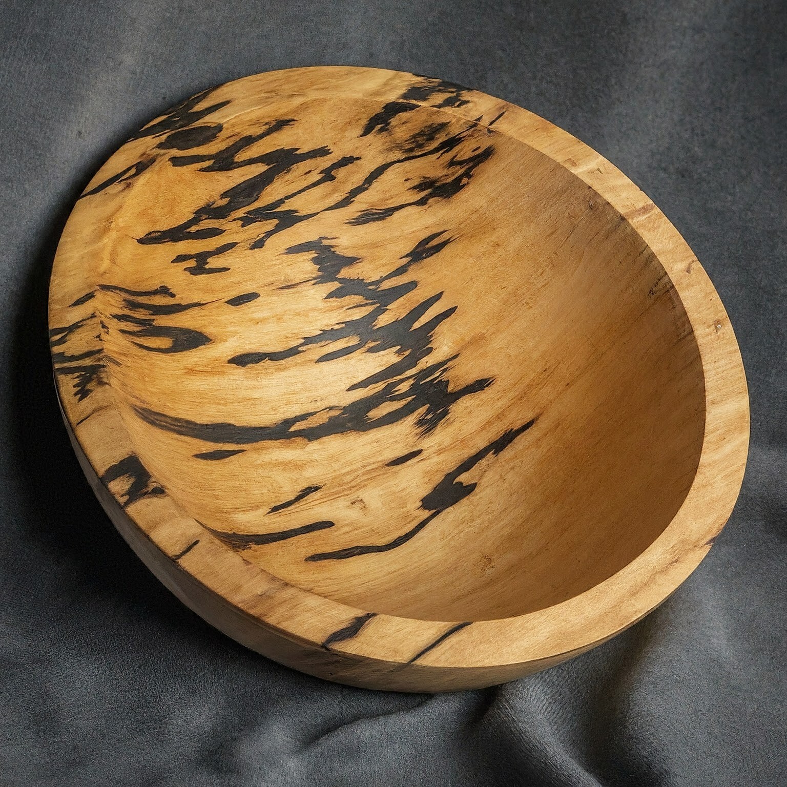 Spalted Tamarind Bowl Blank 6x6x2 Turning Square Carving Block- Free US Shipping