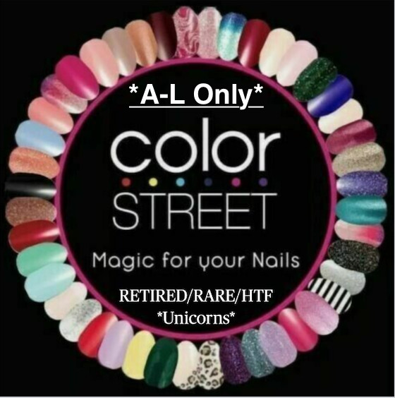 Color Street Nail Strips [*A-L*] ~RETIRED/RARE/HTF/UNICORNS~ (small/ large pkgs)