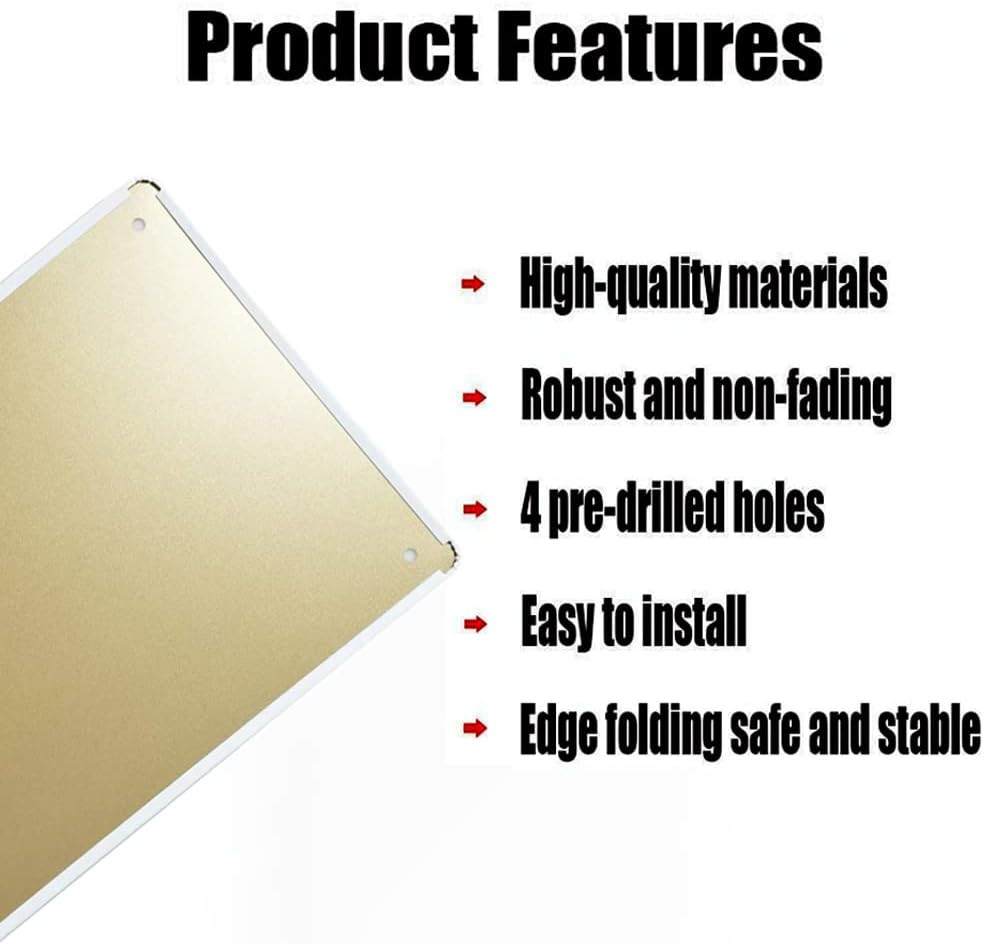 Retro Pilot Knowledge Metal Signs Vintage Airplane Decor for Home Aviation Art W