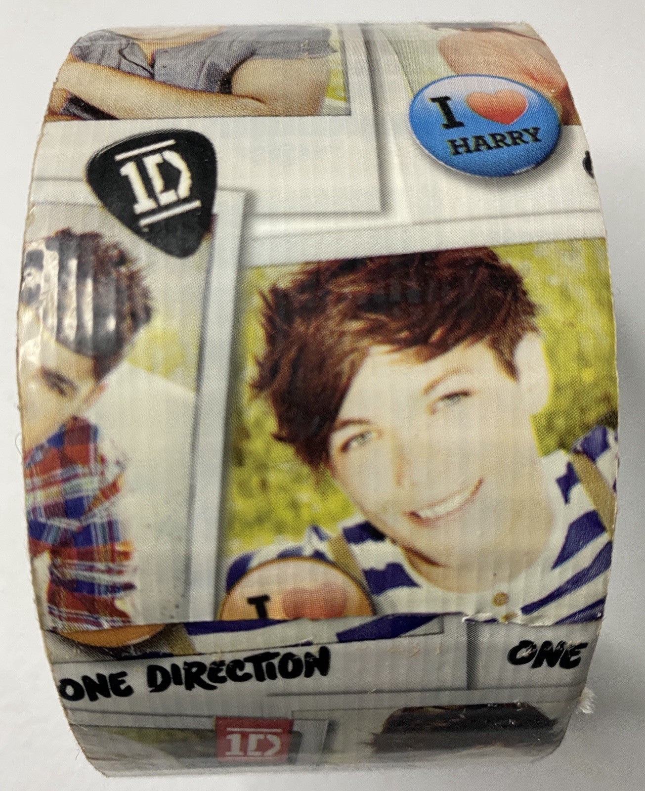ONE DIRECTION Duct Tape 2011 Duck Tape Brand Boy Band RARE FIND Almost Full Roll