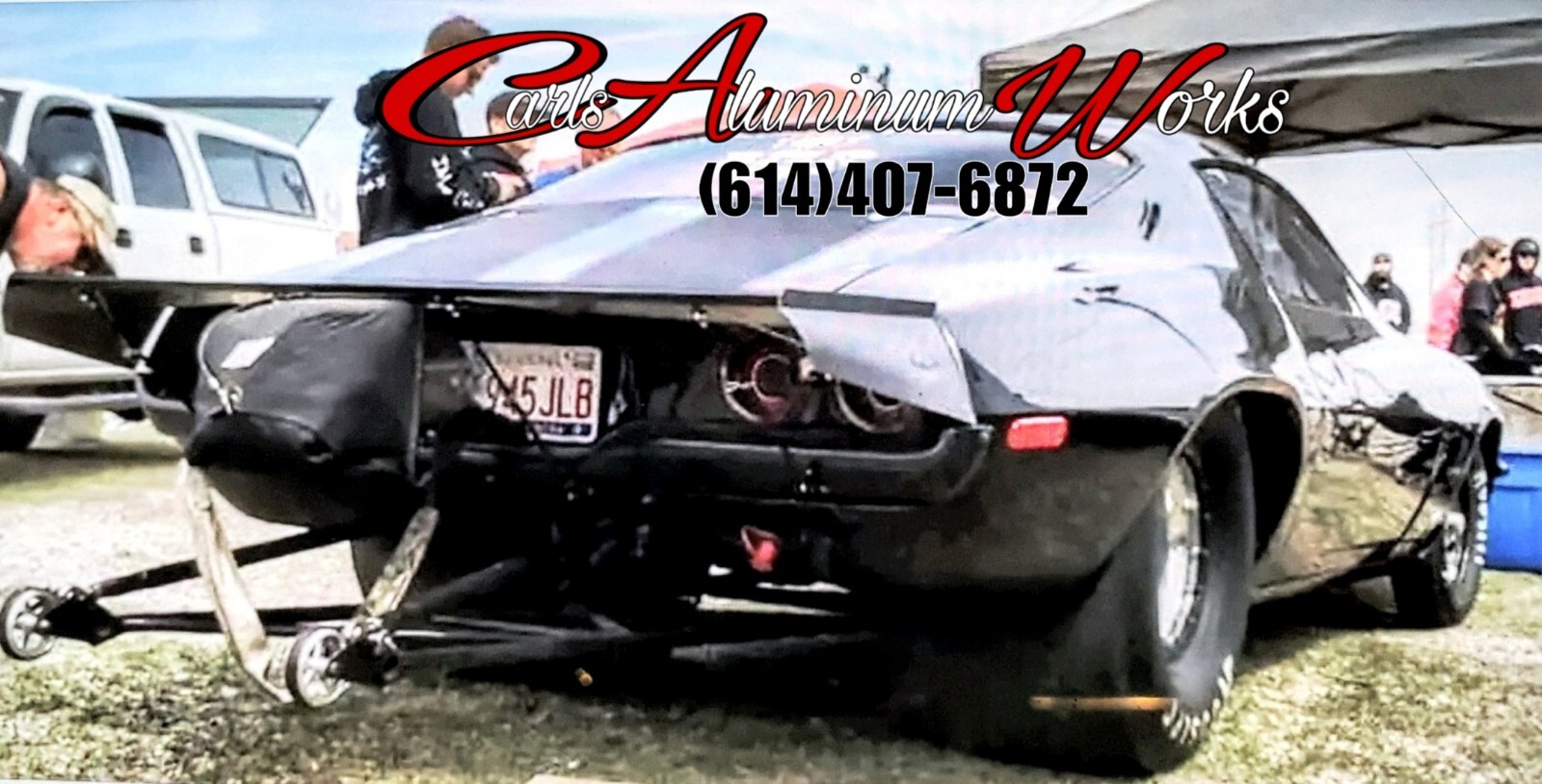 Camaro Wing 70/73 Pro Racing Wing Black, Polished or Satin finishes.