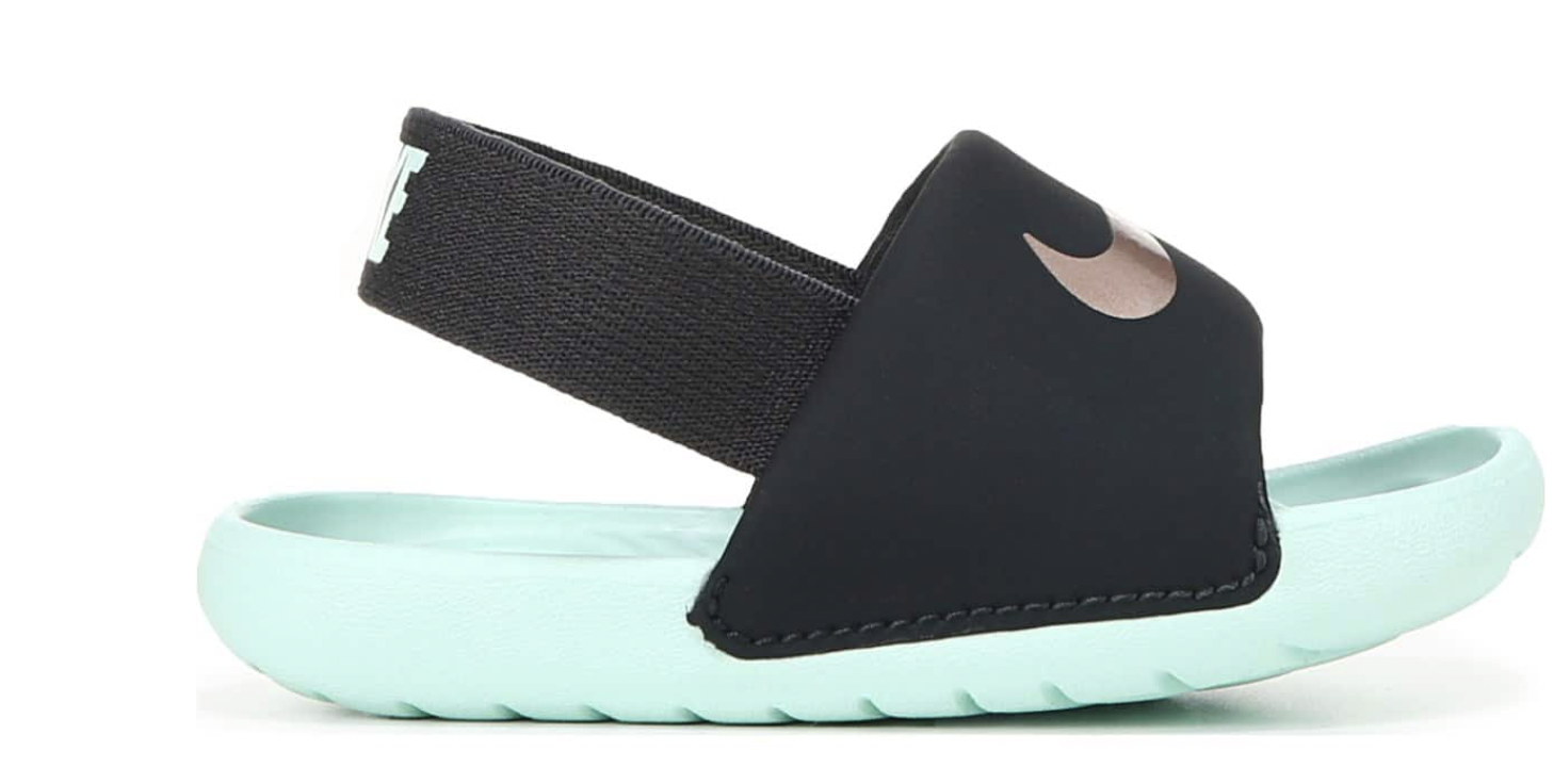 Nike Kawa SE Slides Toddler Sandals Baby mint foam