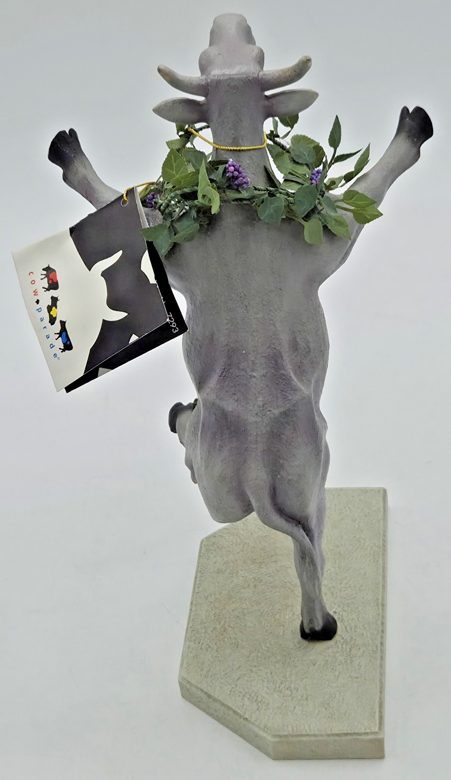 VTG Cow Parade Kudzudora Duncown 7293 LIMITED EDITION Statue Figurine FREE SHIP