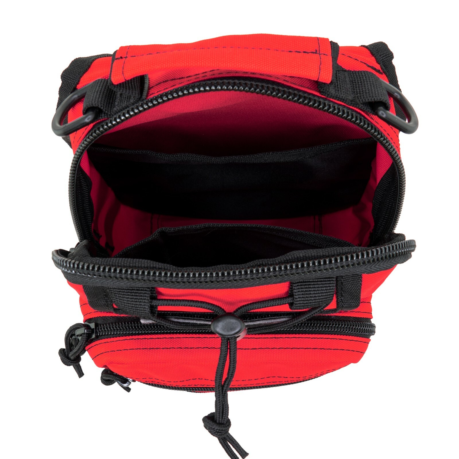LINE2design First Aid Sling Backpack - EMS Emergency Medical Molle Bag - Red