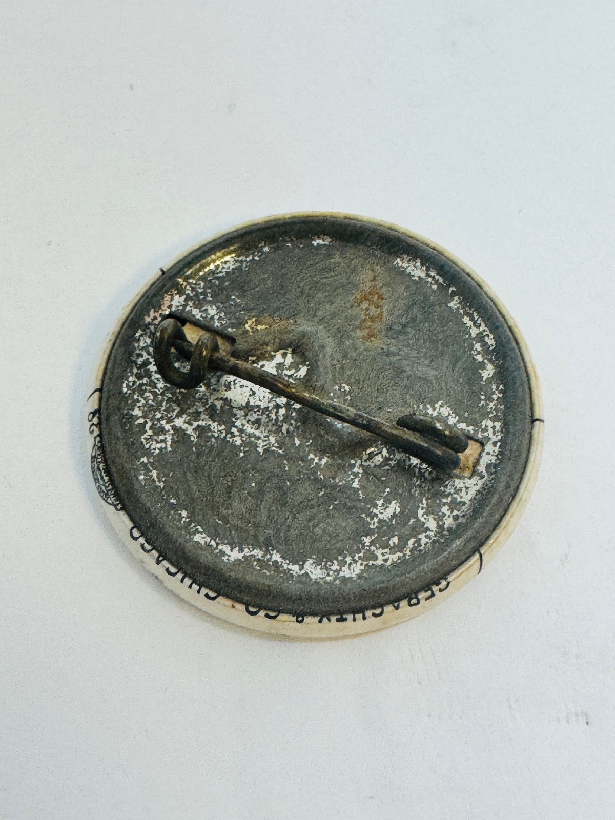 Wisconsin Resident Hunting License Pin - 1932 Very Nice! #79114