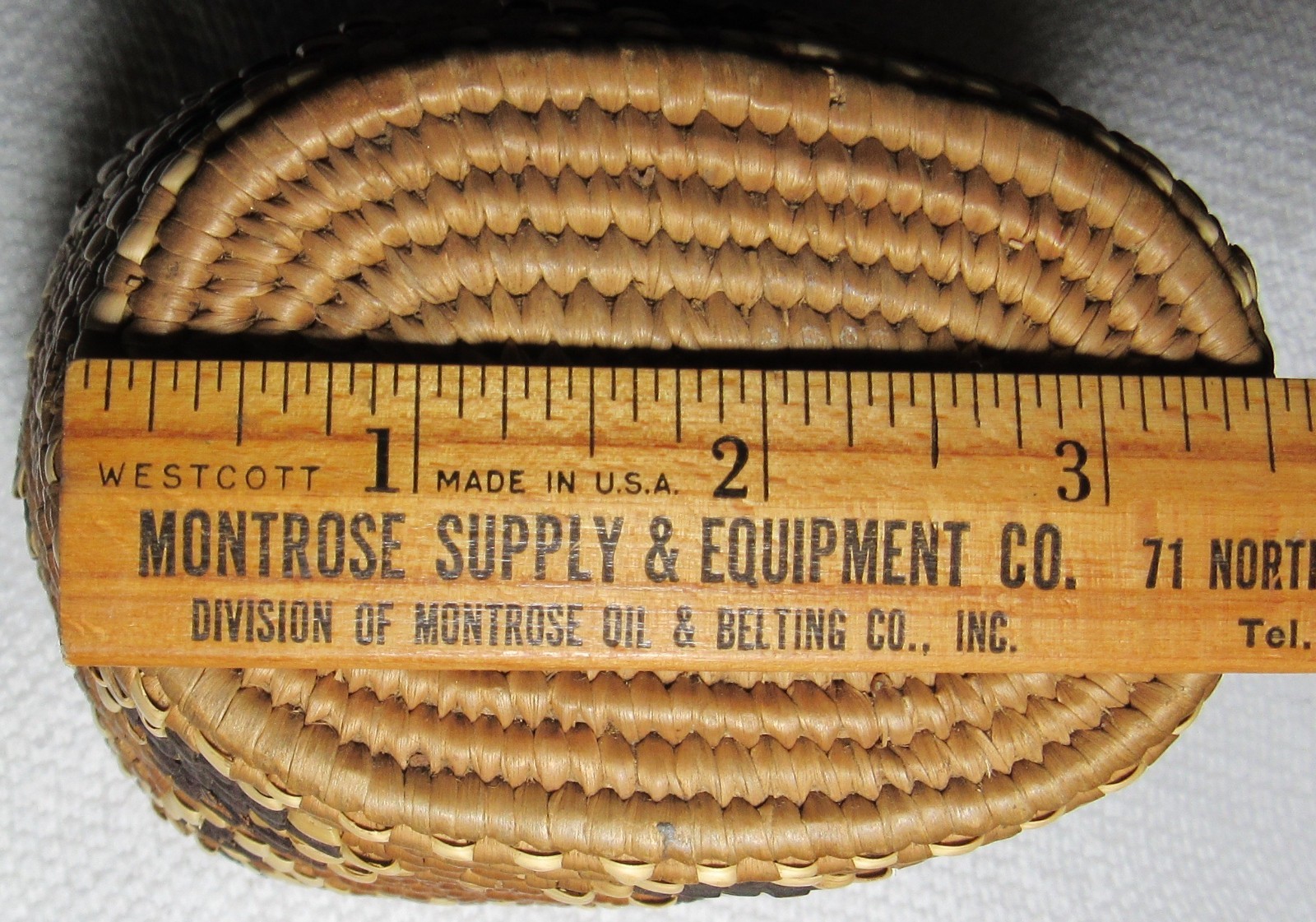 KLICKITAT PLATEAU INDIAN TREASURE IMBRICATED MOUNTAIN BASKET HAT NATIVE AMERICAN