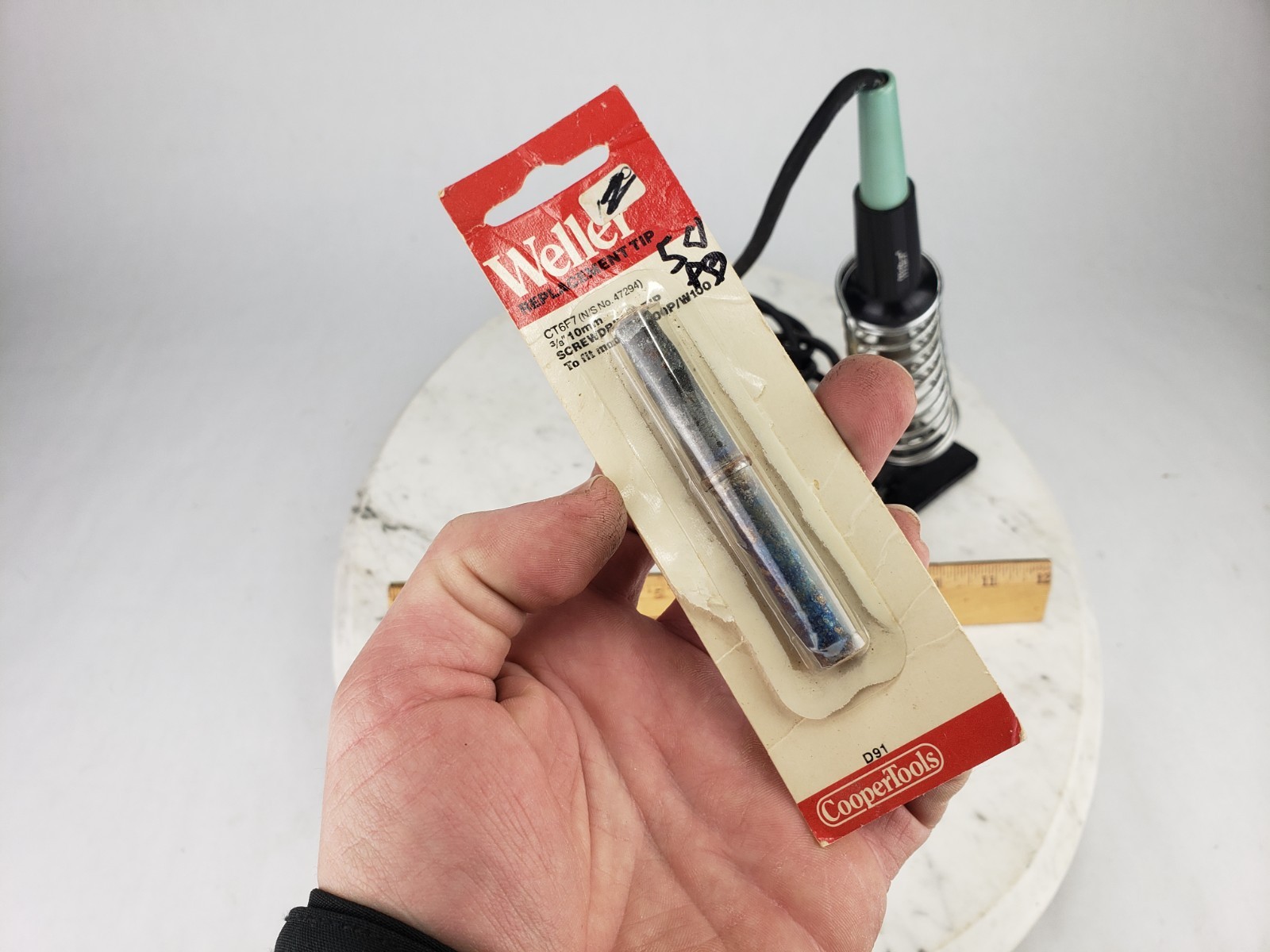 Weller W-100 100 Watt 120 Volt Heavy Duty Soldering Tips & Temperature Control