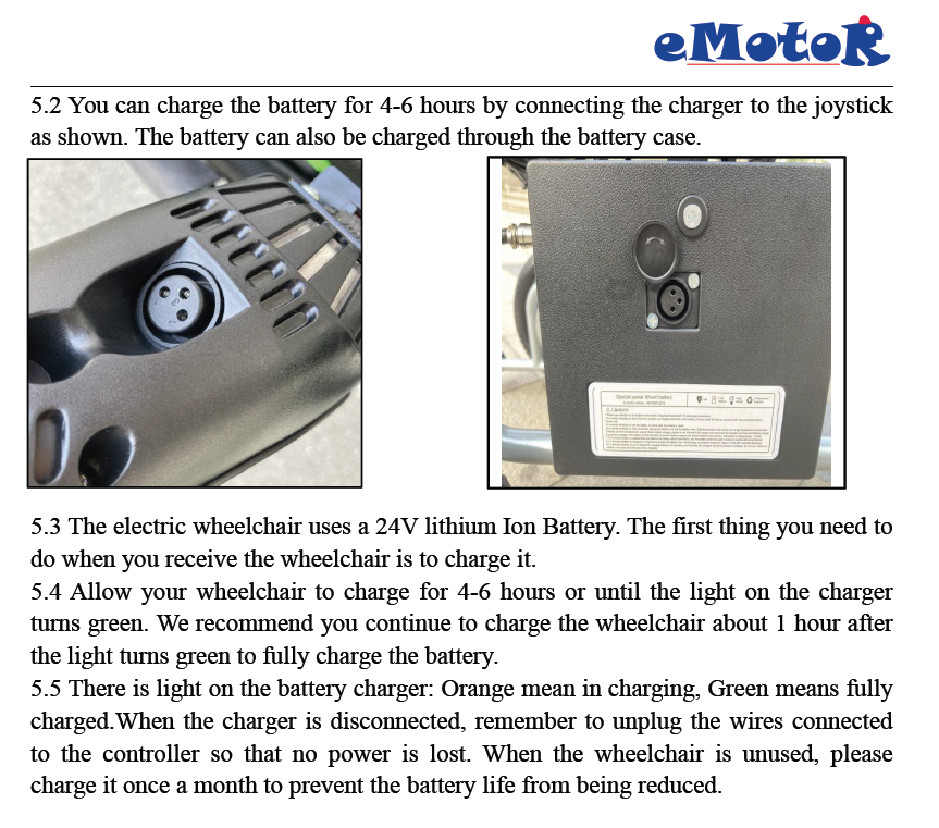 Replacement Battery for KR8807 Electric Adult Fold-able Wheelchair