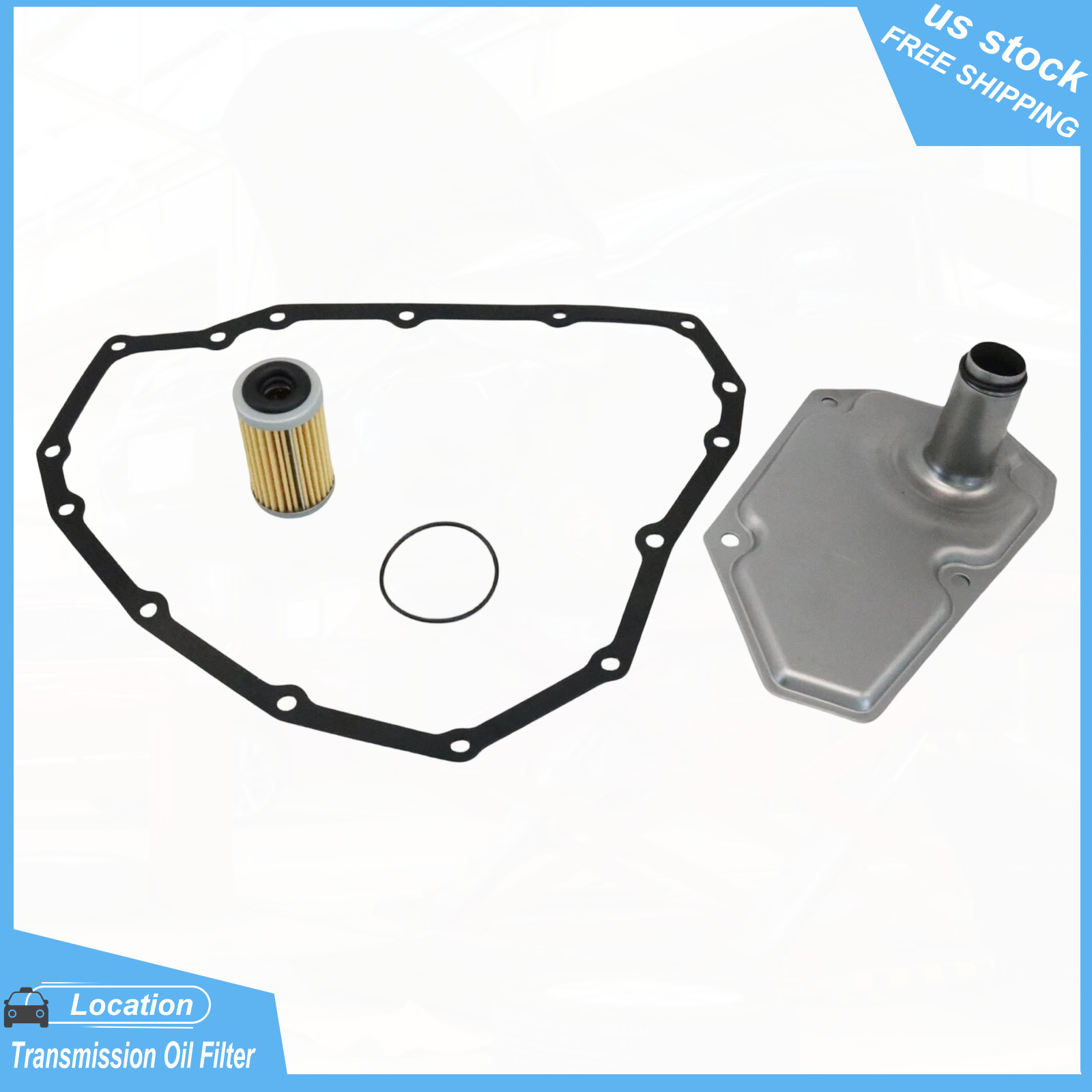 Auto Transmission Oil Filter &Gasket Kit Fits for Nissan SUZUKI MITSUBISHI Spark