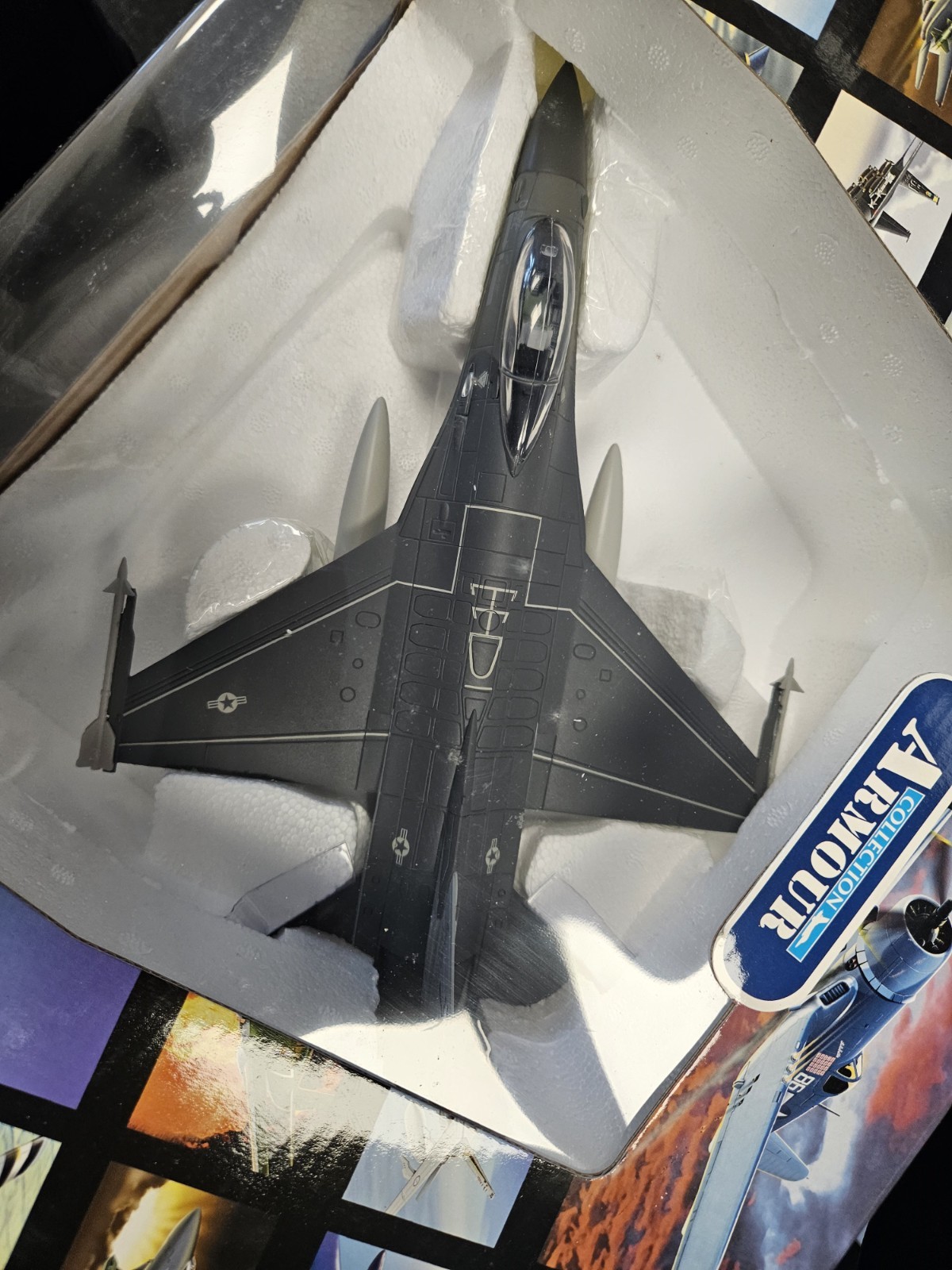 Franklin Mint Armour F-16 Fighting Falcon USAFE "Dragons" 1 - FREE SHIPPING (US)