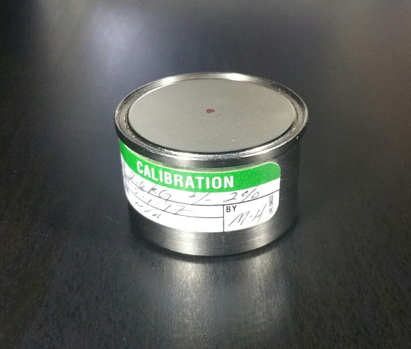 Reference Magnet For Gaussmeter Tesla Meter Magnetometer  2,600 Gauss +/- 2%