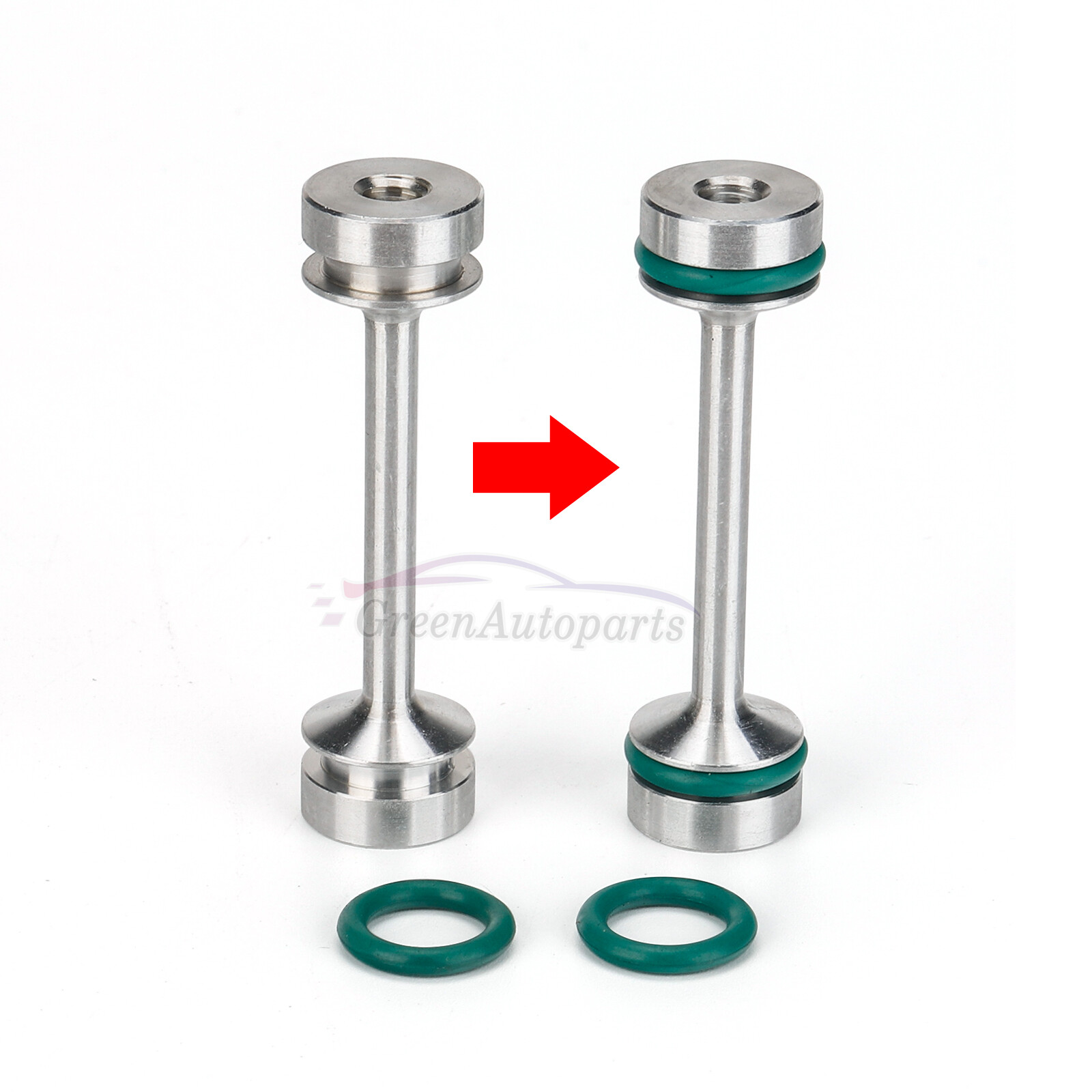 Upgrade LS Billet Aluminum Oil Diverter Barbell 4.8 5.3 5.7 6.0 6.2 7.0 LS1 LS2