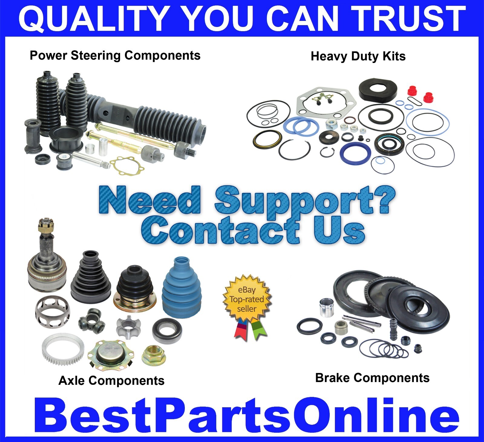 Steering Gear Sector Shaft Bearing for TRW TAS65 Ref. 071033 614145 F209274.1