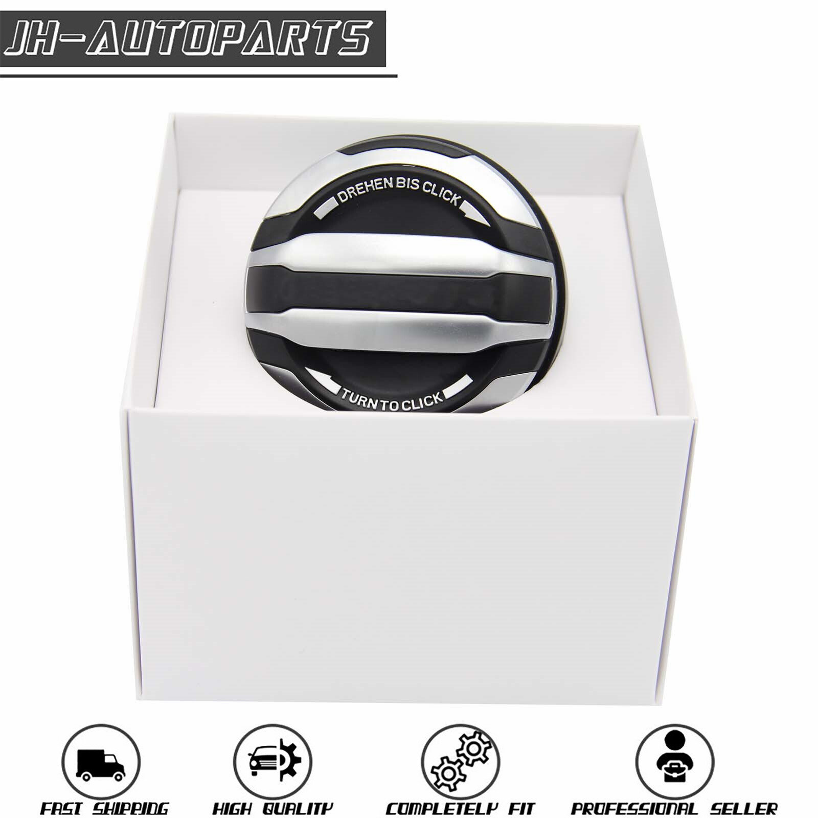 For Porsche 981/991,Cayenne,Panamera,Macan Gas Cap Aluminum-look 971044261 NEW