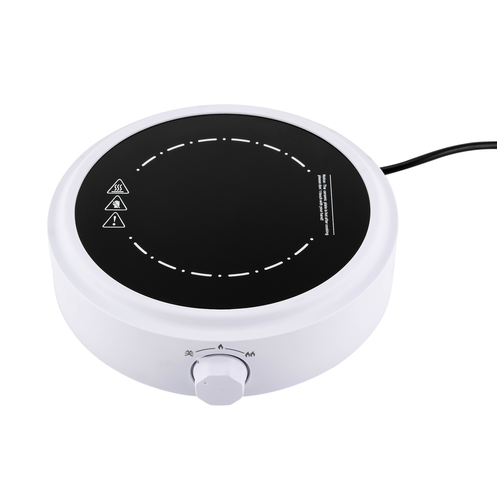 700W Portable Mini Electric Stove Hot Plate Adjustable For Boiling Tea Coffee