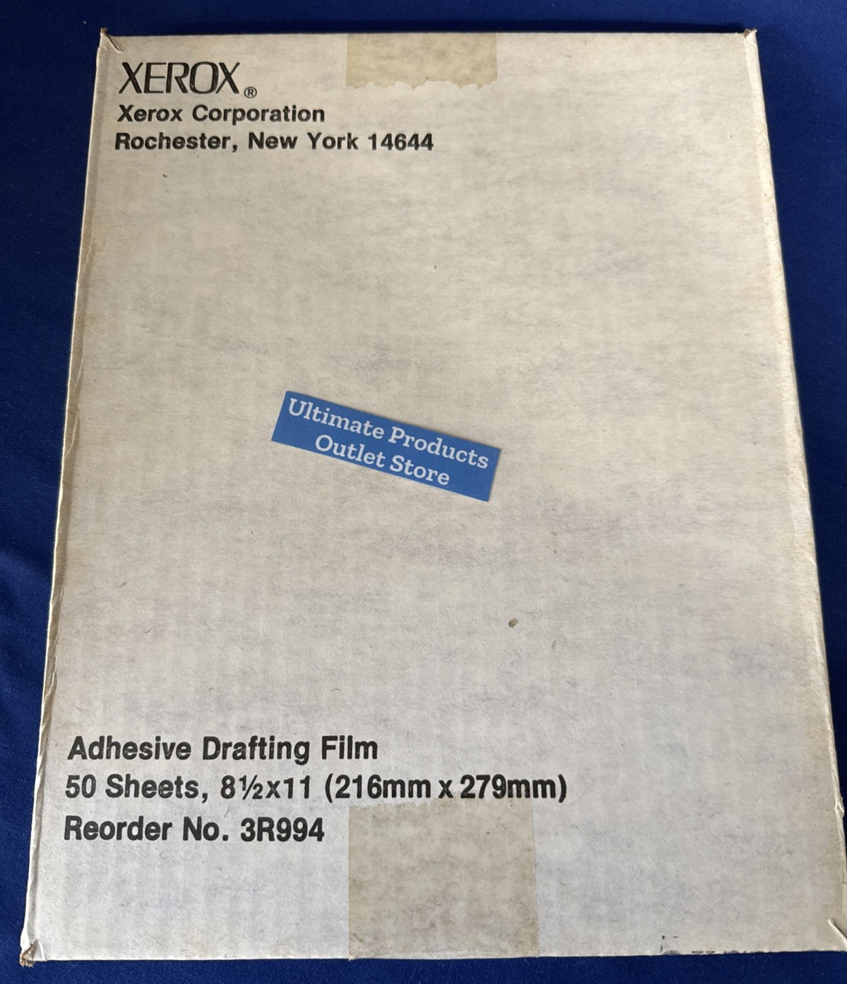 XEROX®️ Adhesive Drafting Film 50 sheets (8.1/2 x 11)  # 3R2696